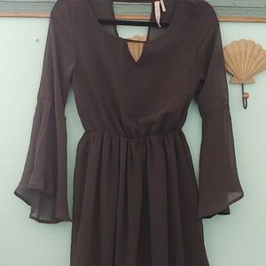 Paper Crane gray dress